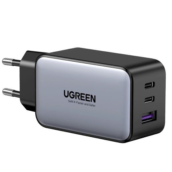 UGREEN Nexode Chargeur de Voyage 65 W 3 ports