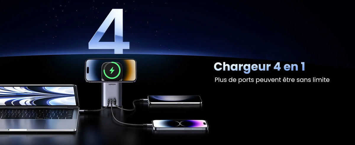 Comment faire charger son téléphone sans chargeur? 8 solutions pratiques - UGREEN FR