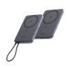 UGREEN MagFlow Air Pack de Batteries Externes Magnétiques (10 000 mAh + 5 000 mAh, Qi2 15 W)