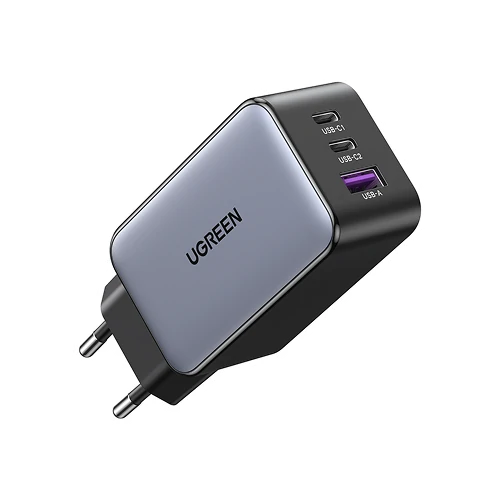UGREEN Nexode Chargeur de Voyage 65 W 3 ports