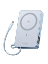 UGREEN MagFlow Batterie Externe Magnétique Sans Fil (10000mAh, Qi2 25W, Compatible MagSafe)