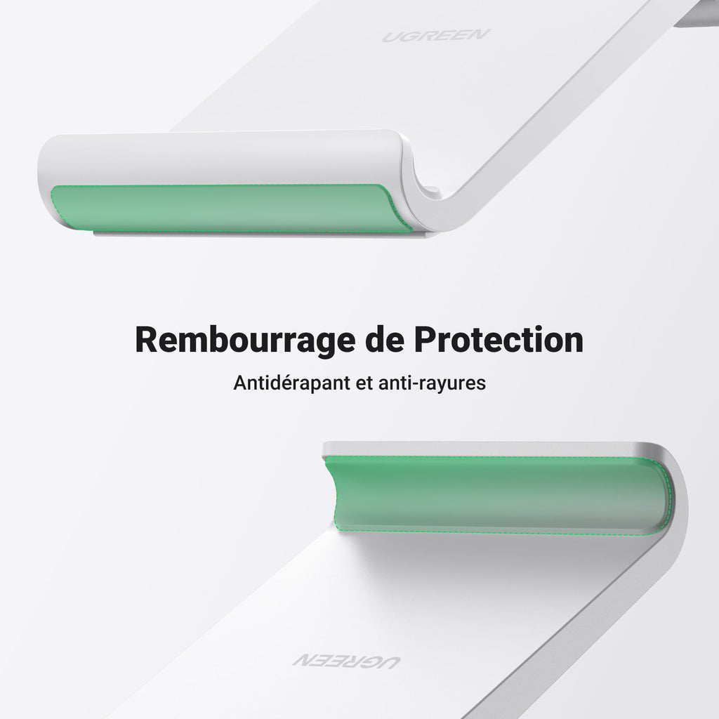 UGREEN Support Téléphone Bureau Réglable Pose Smartphone Pliable