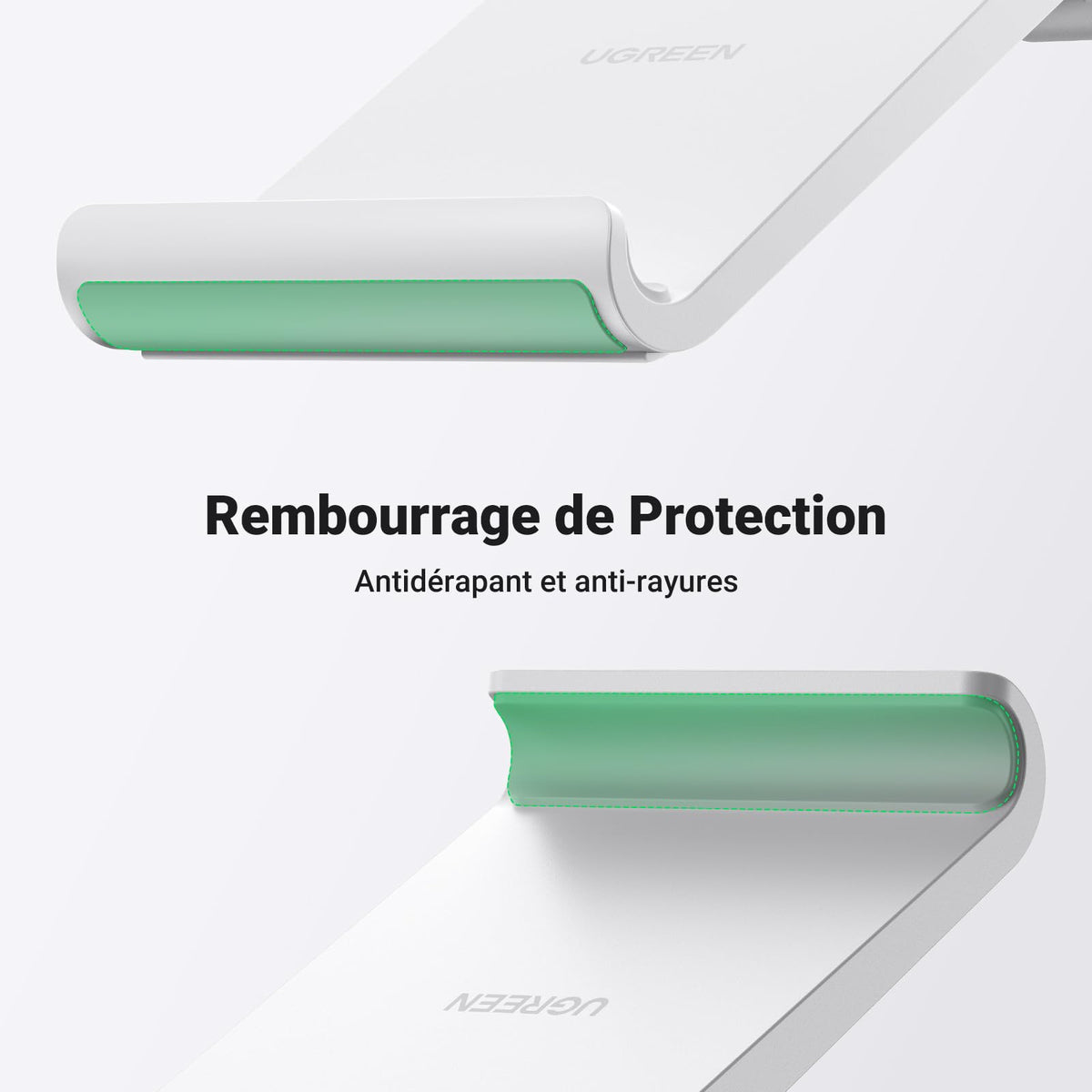 UGREEN Support Téléphone Bureau Réglable Pose Smartphone Pliable