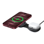 UGREEN MagFlow Chargeur Sans Fil Magnétique (2-en-1 Pliable, Qi2 25 W, Entrée USB-C 30 W)