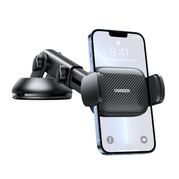 UGREEN Support Téléphone Voiture Pare Brise Porte Rotation 360°