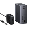 UGREEN Revodok Pro Station d’Accueil USB-C 14-en-1 (2x HDMI 4K@60Hz, DP 8K@30Hz, Triple Affichage, 10 Gbps, PD 100 W)