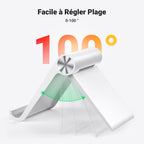 UGREEN Support Téléphone Bureau Réglable Pose Smartphone Pliable