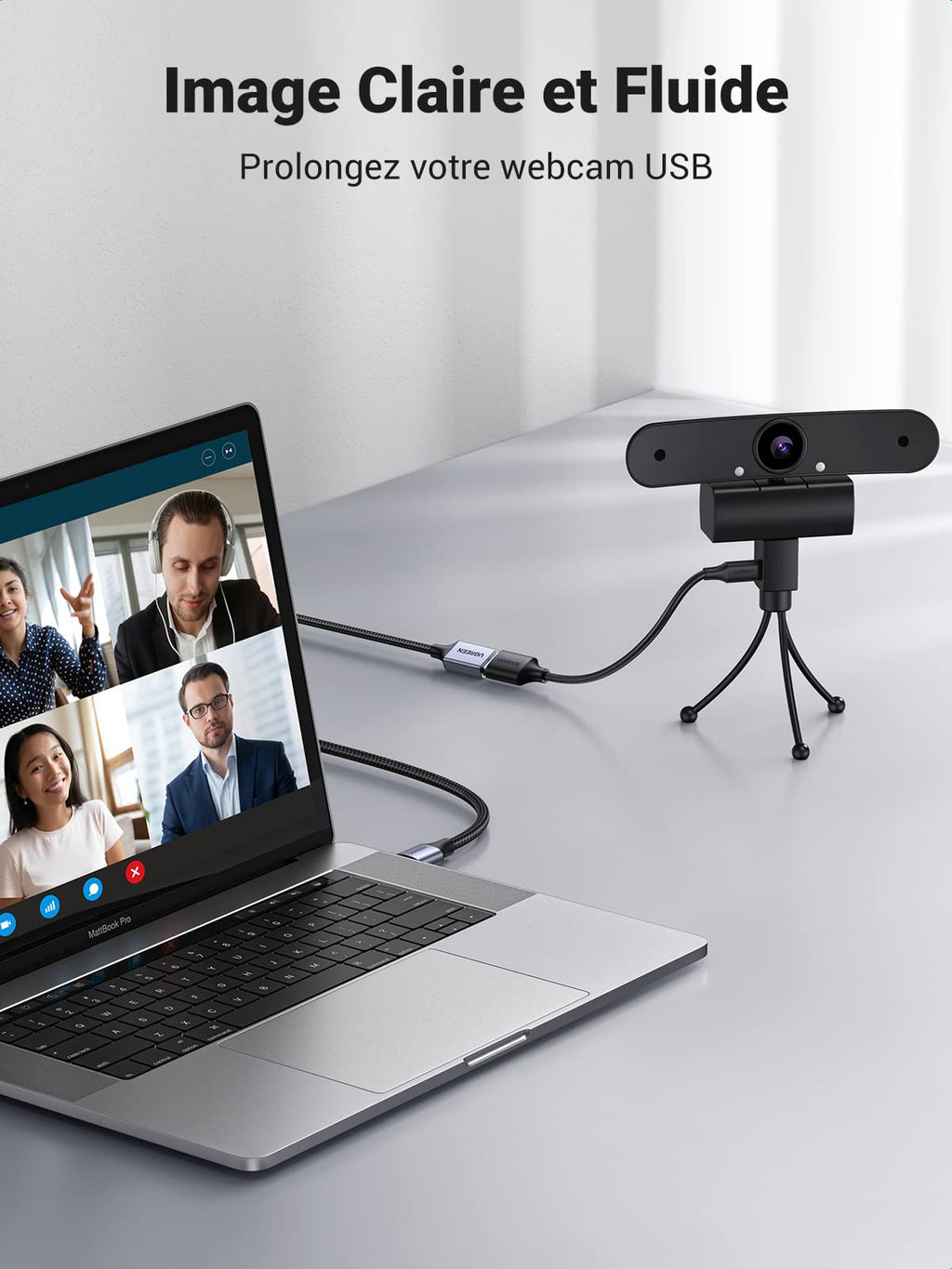 UGREEN Câble Rallonge USB 3.0 Cable Extension Type A Mâle vers Femelle (5M)