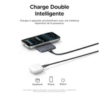UGREEN MagFlow Air Pack de Batteries Externes Magnétiques (10 000 mAh + 5 000 mAh, Qi2 15 W)