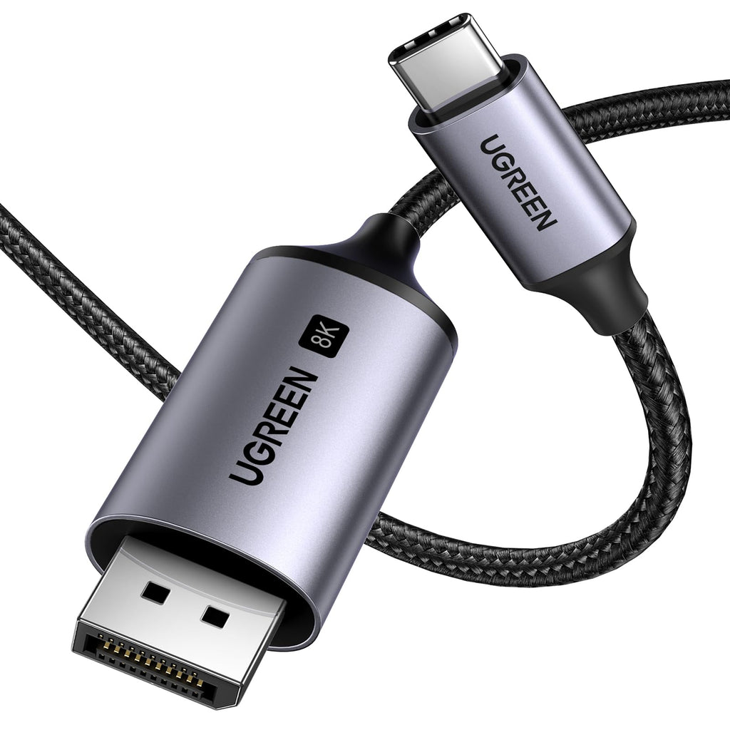 UGREEN Câble USB C vers DisplayPort 1.4 8K 60Hz Câble Thunderbolt 4 3 DP 1M