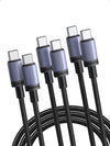UGREEN Lot de 3 Câble USB C PD 3.1 5A 48V 240W Charge Rapide (1M)