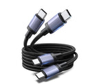 UGREEN Lot de 2 Câble USB C PD 3.1 5A 48V 240W Charge Rapide (3M)