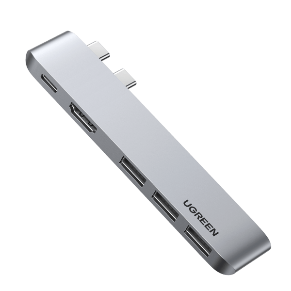 UGREEN 5 en 2 Adaptateur Hub USB C HDMI 4K