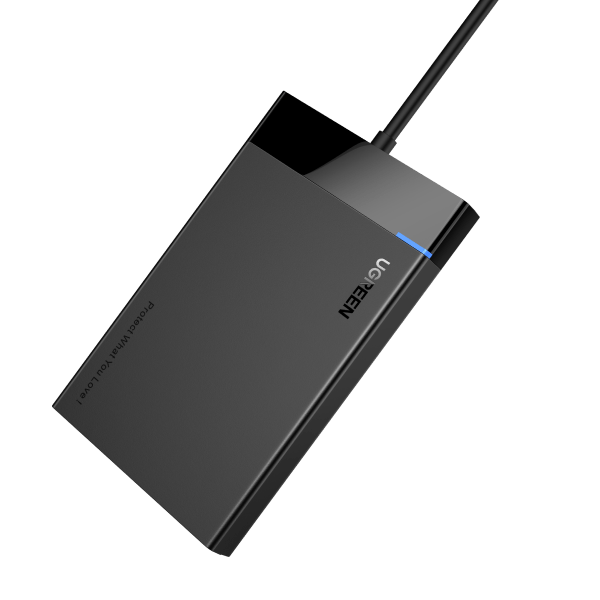UGREEN USB 3.0 Boîtier Externe Disque Dur 2,5 Pouces SATA III HDD SSD