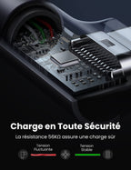 UGREEN Câble USB C Coudé 90 Degrés Charge Rapide Câble