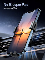 UGREEN Support Téléphone Voiture Gravité Grille Aération