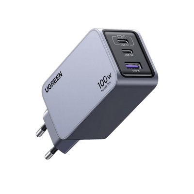 UGREEN Nexode Pro 100W 3 Port GaN Fast Chargeur